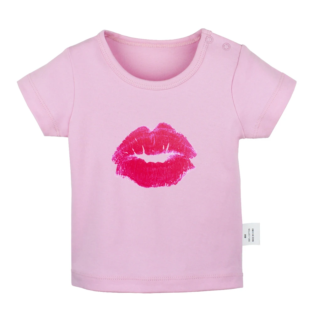 

Easy And Cute Eyelash Good Day Fashion Girl Design Newborn Baby T-shirts Toddler Graphic Solid Color Short Sleeve Tee Tops