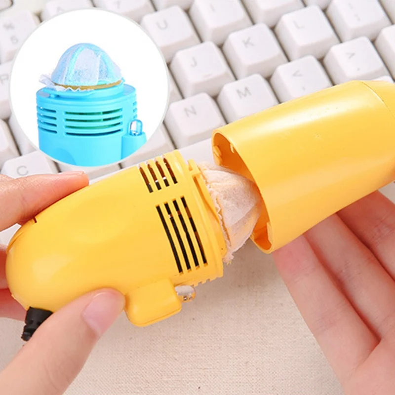 Bàn Phím USB Mini Cầm Tay Máy Hút Bụi Máy Tính Laptop Bụi Máy Tính Hút Chân Không Vệ Sinh Dụng Cụ Loại Bỏ Bụi Bàn Chải Nhà Bàn Làm Việc Văn Phòng