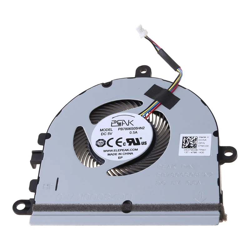 مروحة تبريد بديلة للكمبيوتر المحمول من Dell Inspiron 15 5570 5575 ، ملحقات الكمبيوتر