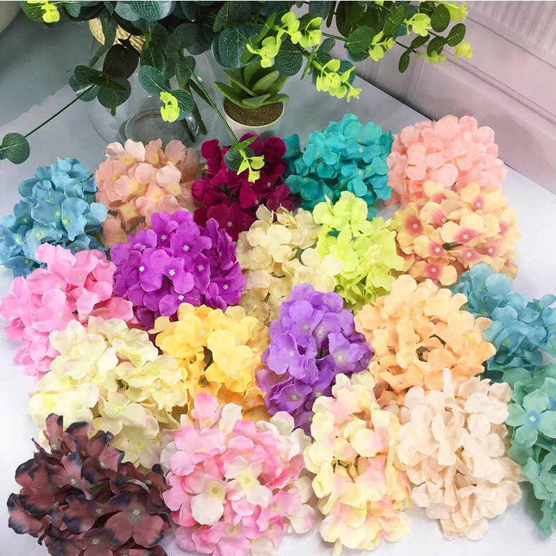 Artificial Silk Embroidery Head, Wedding Party, Home Decoration, DIY Garland Gift Box, Scrapbook Articles, 10 Pcs / Batch