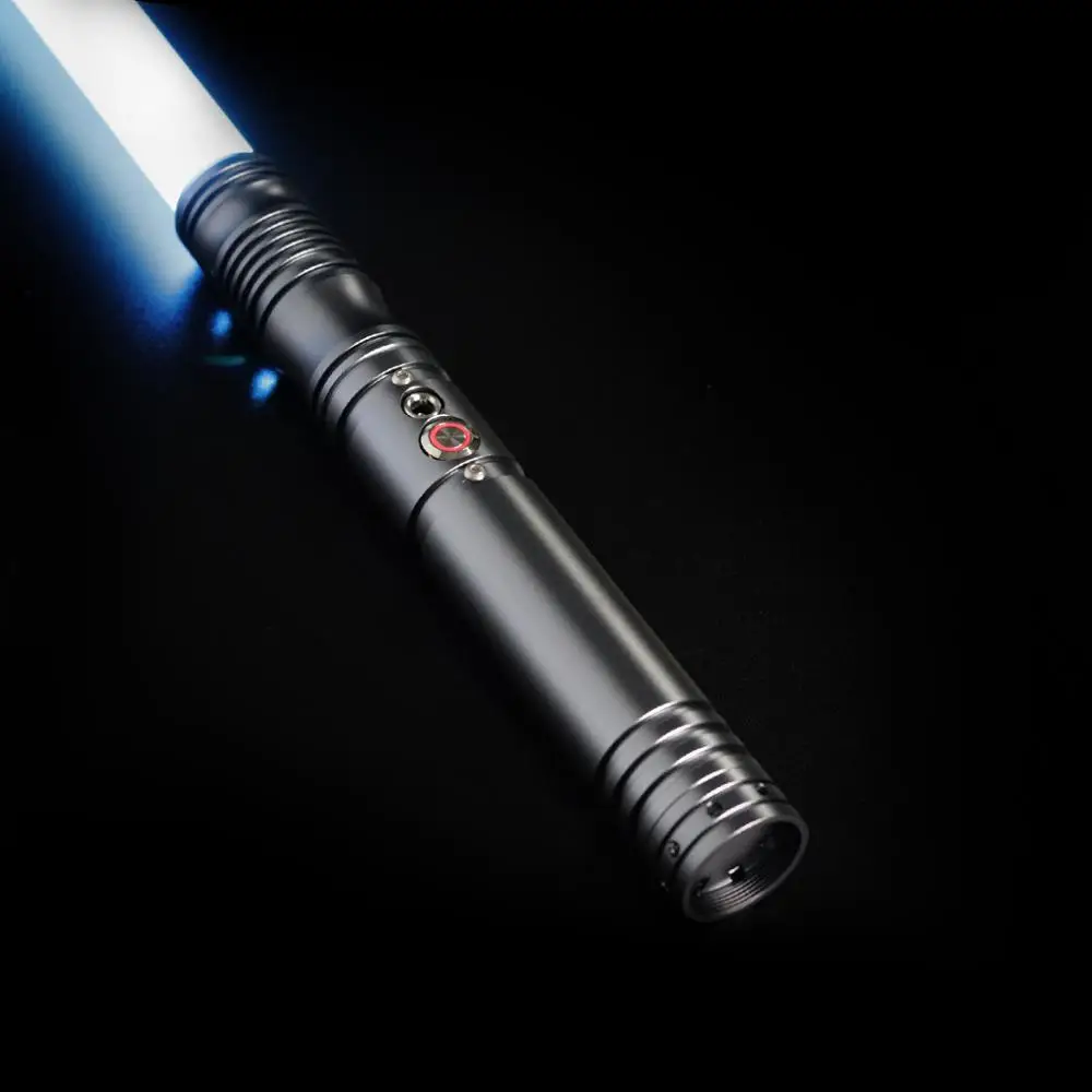 LGT Lightsaber RGB Metal Handle Sword 9 Sets Sound Jedi Sith Luke Light Saber Force FX Heavy Dueling Color Changing FOC Lock Up