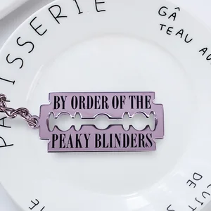 Penutup Mata Pucat Thomas Tommy Shelby Cillian Murphy Gantungan Kunci Keluarga Geng Gantungan Kunci Liontin Pisau Cukur Gantungan Kunci 12 penutup mata kelingking penjualan terbaik - №