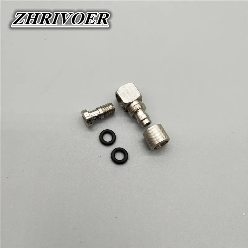 Rosca macho M3, M4, M5, M6, tubo de aire, 3mm, 4mm, 6mm OD, Mini conector de tubo neumático, tornillo a través de la junta de giro rápido, 5 uds.