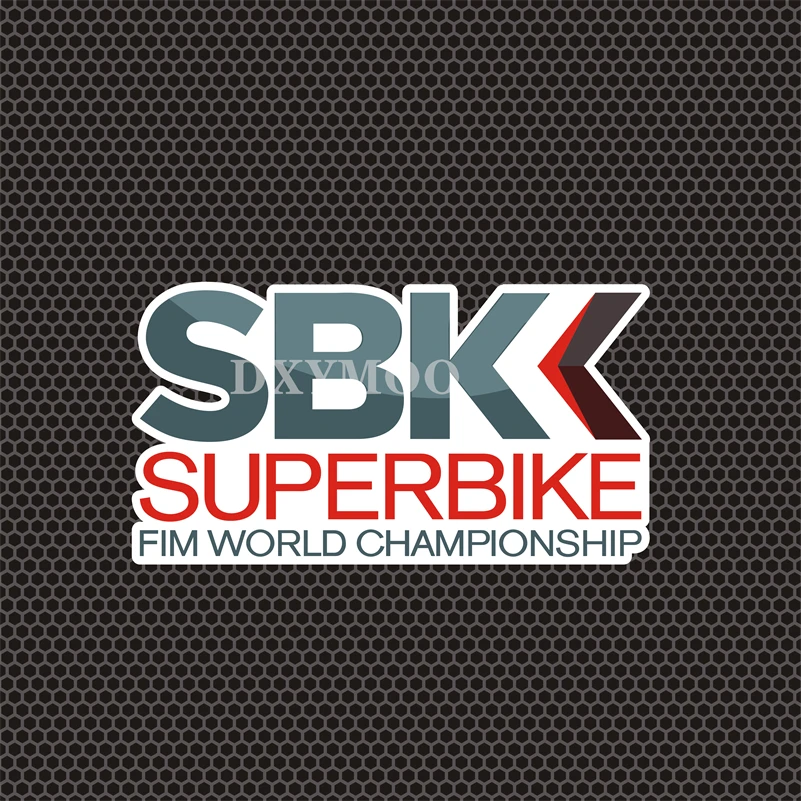 Warning Graphics Motor Auto Stickers for SBK Type FIM WORLD Racing Car Styling Vinyl Decals