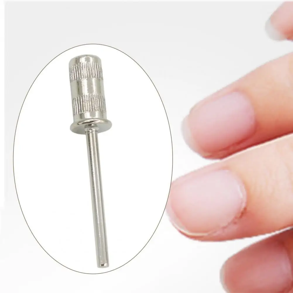 1 Pc Nail Drill Bit Heat-resistant Dust-proof Iron Durable Wear-resistant Electric Nail Drill for Home