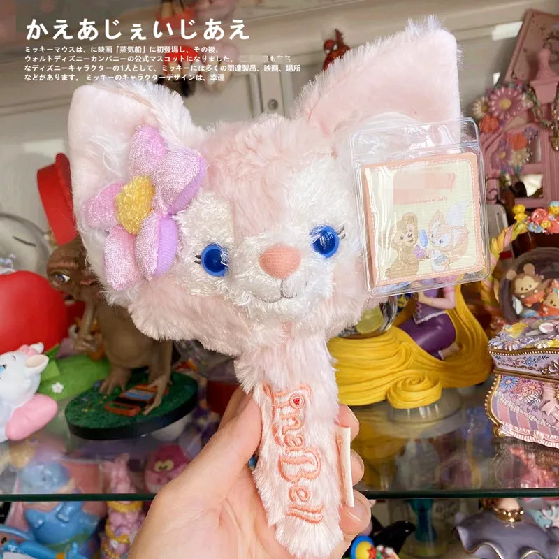 Original Shanghai Disneyland LinaBell Fox plush portable mirror Portable makeup mirror gift