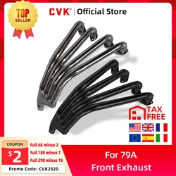 CVK Stainless Steel Motorcycles Front Exhaust Pipe Manifold Header Exhaust Tube For suzuki impulse400 GSXR400 GSF400 79A