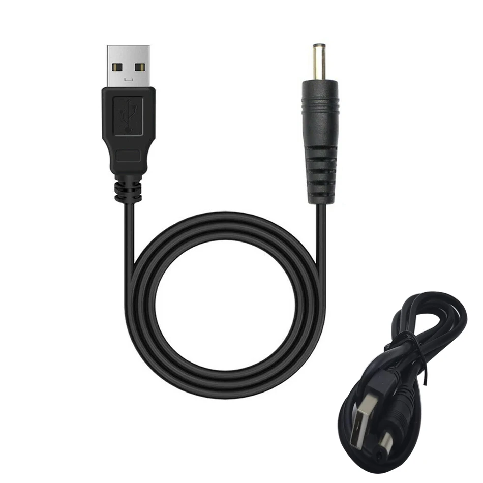 50-100cm Length Black USB Port DC5V 5.5*2.1mm DC Barrel Power Cable Connector For Small Electronics Devices USB extension cable