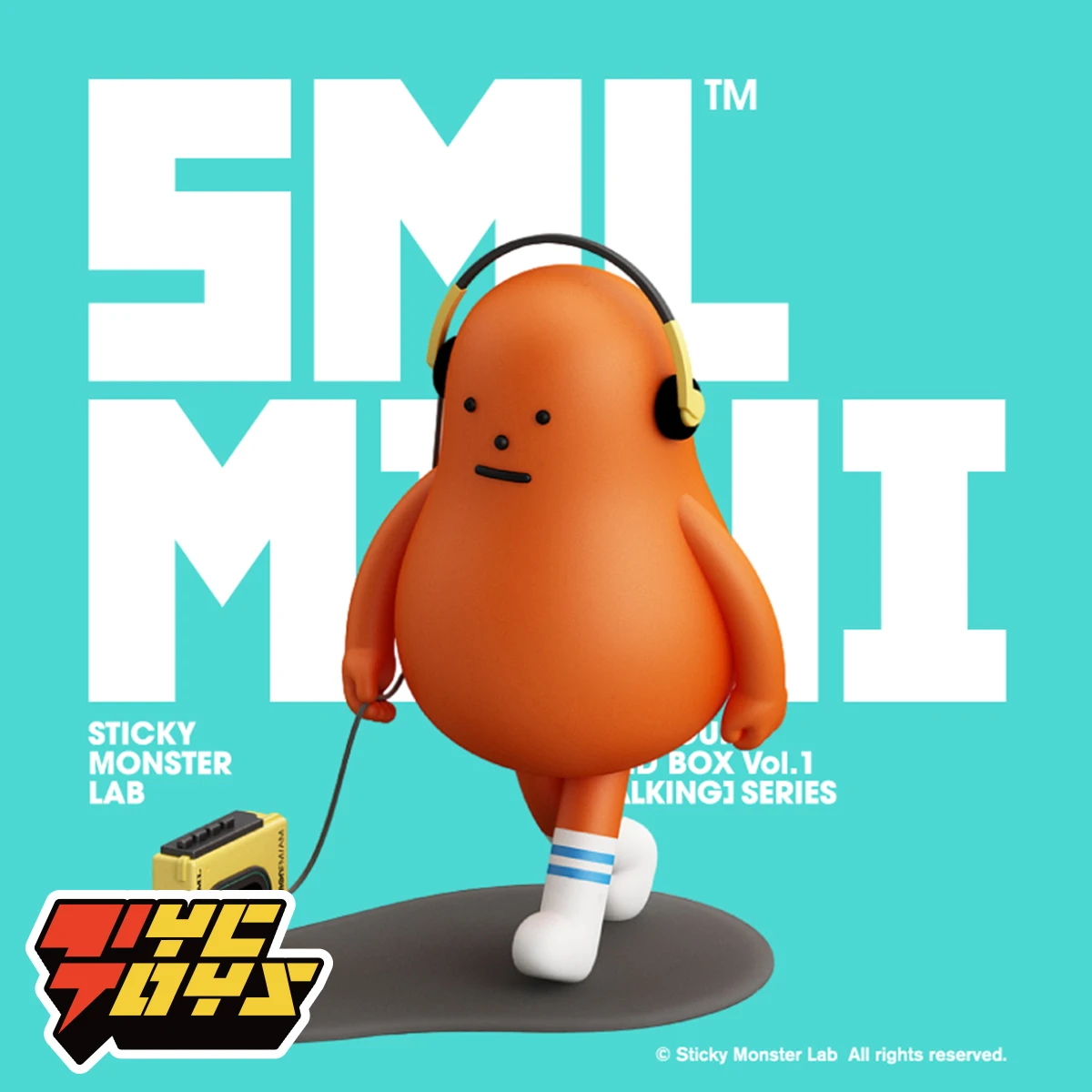 Sticky Monster Lab Sml Step By Step Mystery Box Anime Pvc 100% Original Figure Collection Model Desktop Ornaments Doll Toys