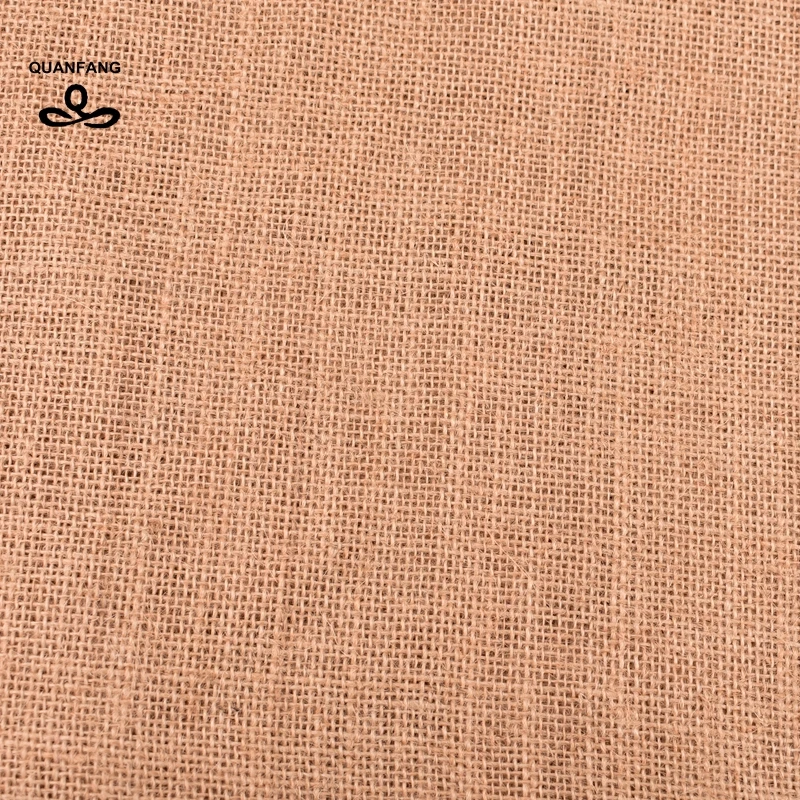 QUANFANG Natural environmental jute fabric linen For DIY handmade tablecloth storage bag Christmas decoration 50x160cm/pcs 5050#