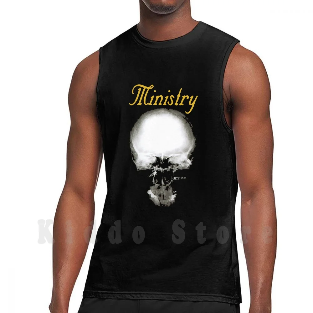 Ministry The Mind Is A Terrible Thing To Taste Tank Tops Vest 100% Cotton Ministry Al Jourgensen Industrial Metal Mind