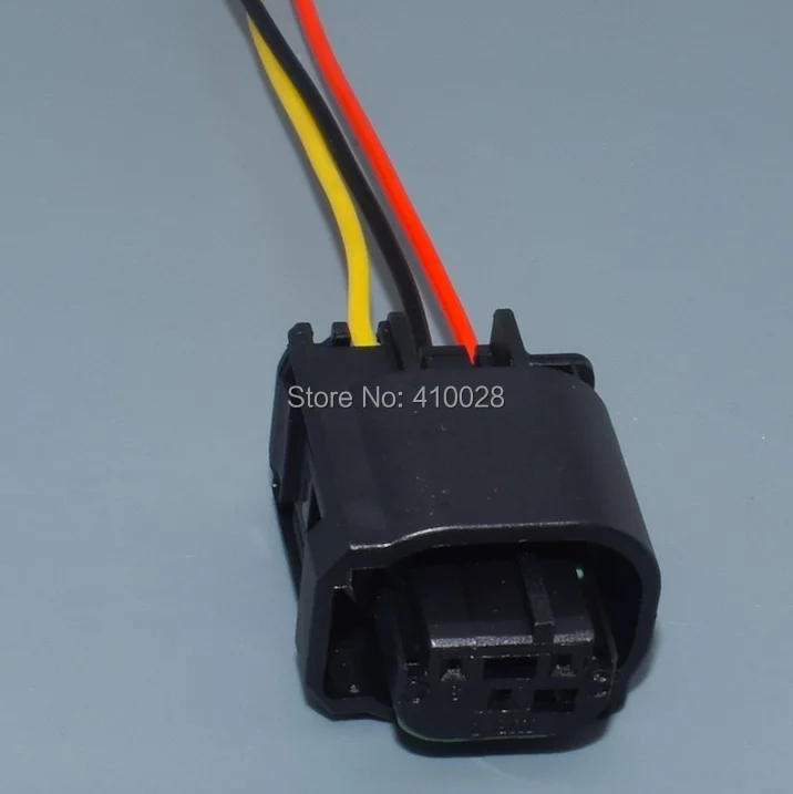 shhworldsea 968402-1 1-9676 3 Pin Air Conditioner Pressure Switch Cold Air Pressure Sensor Plug Connector for Benz BMW C200