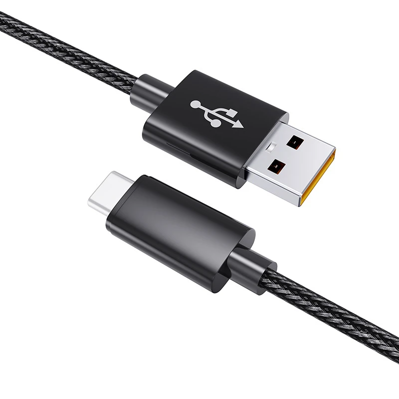 6.5A SUPERVOOC Fast Charging Braided Type-C Data Cable For OPPO Find X2 Pro Reno 4 Ace Realme OnePlus Nord 8 Pro 8T 7 Pro 7T 65W