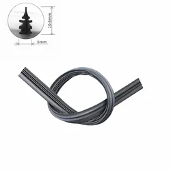 2Pcs Car Windscreen Soft Rubber Strip Wiper Blades For BMW 3 4 5 6 7 Series e34 e39 e46 e53 e70 e87 e90 e91M M3 g30 x5 f20 f30
