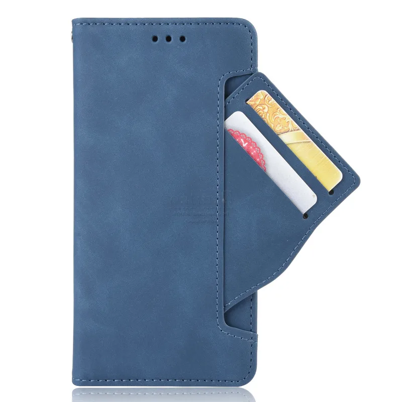 Wallet Cases For Motorola MOTO One Vision Case Magnetic Closure Book Flip Cover For Moto P50 Leather Card Photo Holder Phone Bag