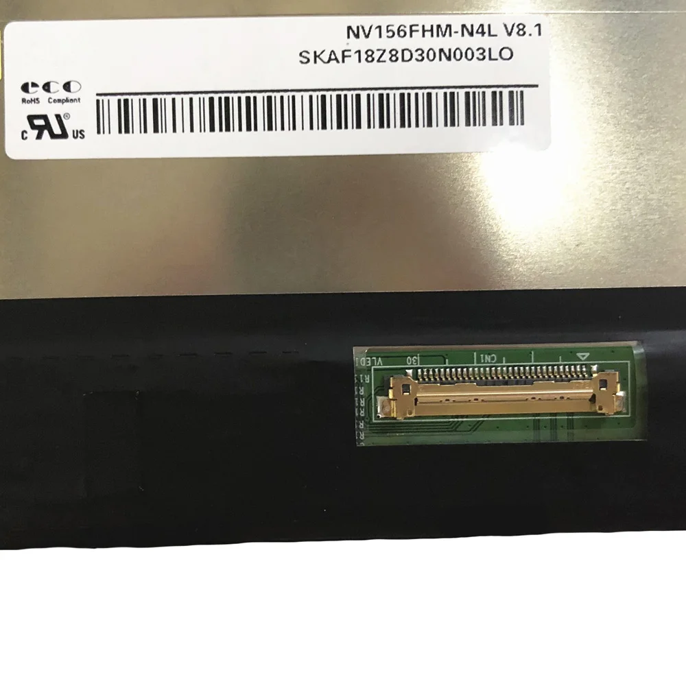 NV156FHM-N4H NV156FHM-N4L NV156FHM-N4T NV156FHM-N4M For DELL Alien G3-3590 G7-7590 5590 EDP 30 Pins FHD Laptop LCD Screen