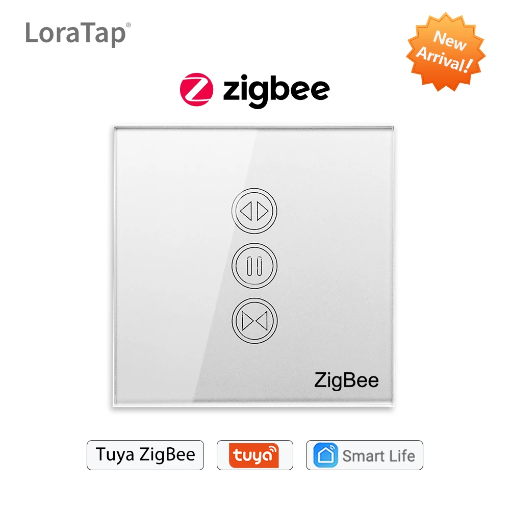 Tuya Smart Life ZigBee 3,0 Splitter Vorhang Blind schalter für Rollladen Elektromotor Google Home Alexa Echo Sprach steuerung