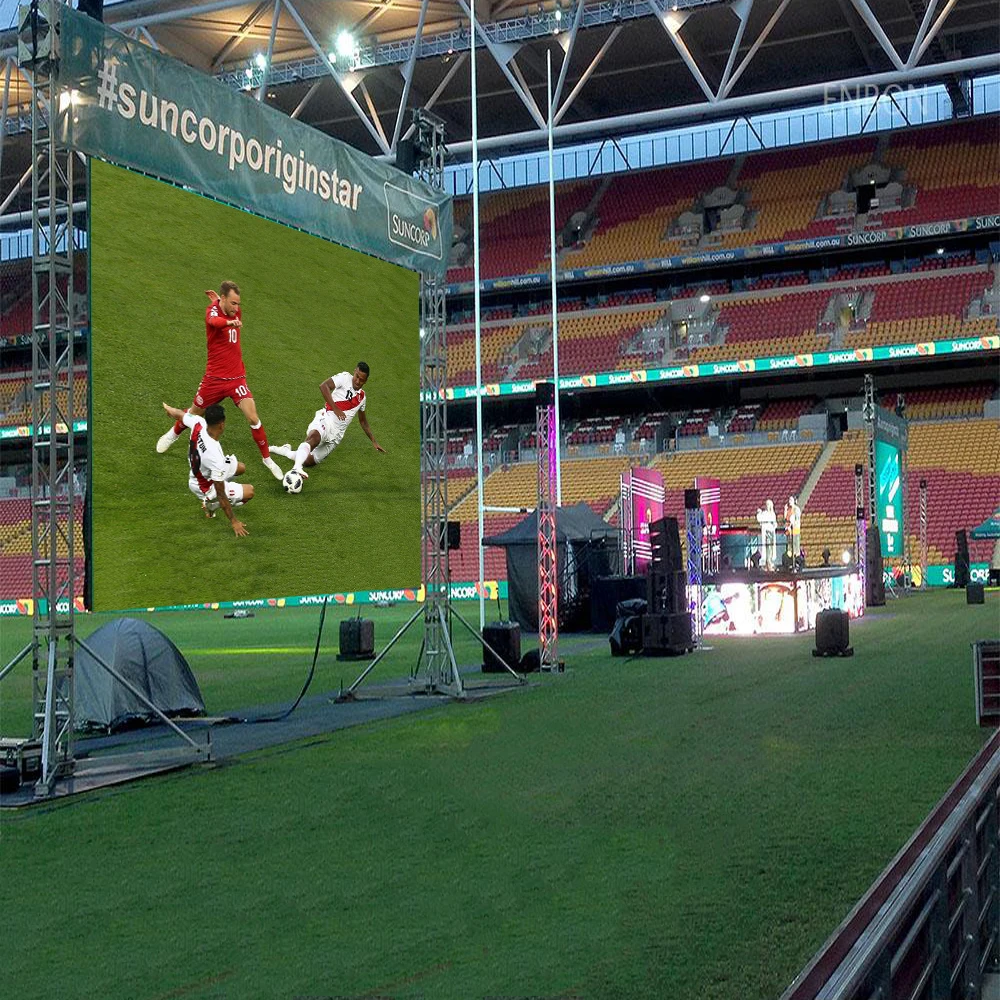 

P4.81 Outdoor New 500X500mm Die-Cast Aluminum Cabinet High Brightness Football Field Mobile Electronic Big Screen Custom Made