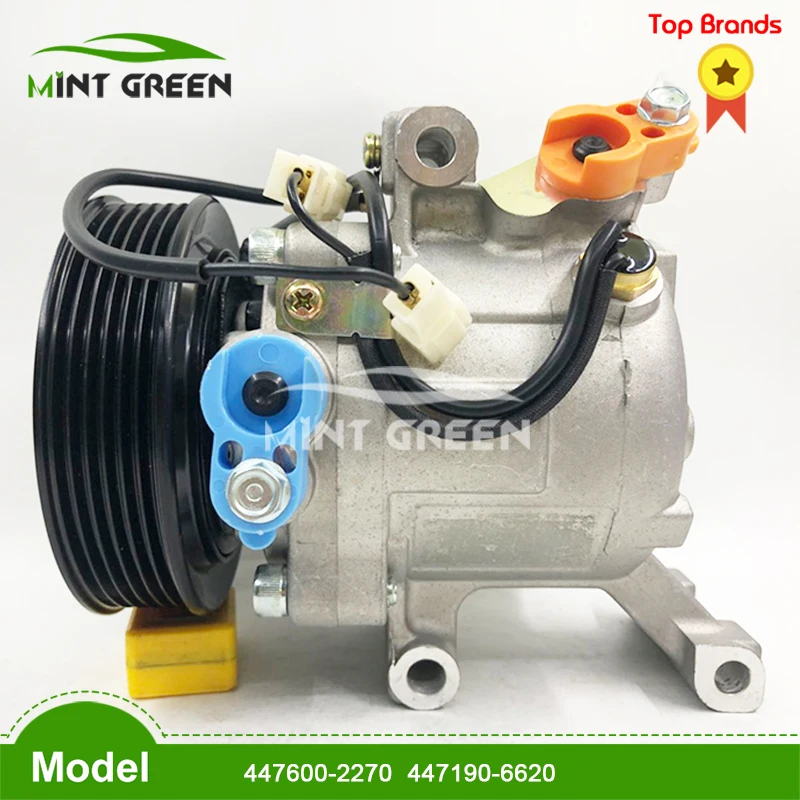 New SV07C Car Air Conditioning Auto AC Compressor For Toyota Passo Daihatsu Terios Myvi Passo 4472605820 4471906620