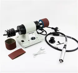 DIY Leather Polishing Burnishing Machine Leather Edge Grinding Machine 0-8000RPM Y