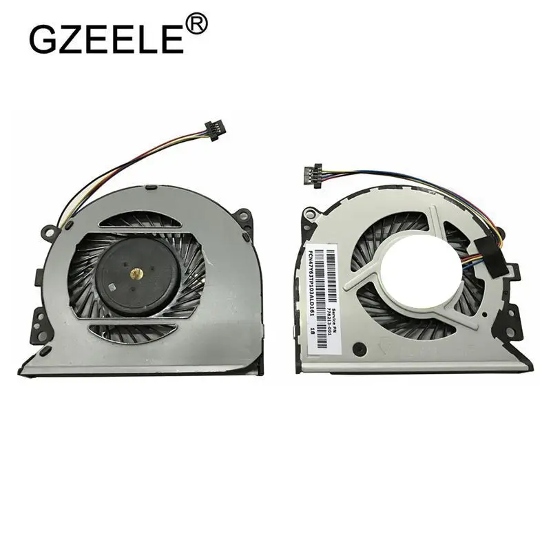 GZEELE New CPU Cooling Fan For HP Pavilion 13-A010dx X360 FOR Envy 15-U 15-U011D 15-u010dx 15-U000 15-U011D 15-U483CL TPN-Q147