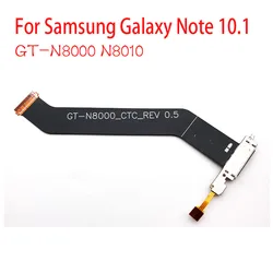 New Dock Charger Board For Samsung Note 10.1 GT-N8000 N8010 USB Charging Port Flex Cable With Mic Microphone