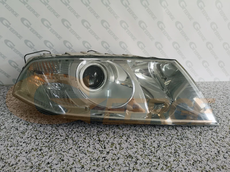 Dla SKODA OCTAVIA MK2 PRE FACELIFT 2004-2008 Reflektor projektora Doskonały Ultra Bright CCFL Angel Eyes Kit Halo Rings — zdjęcie 5