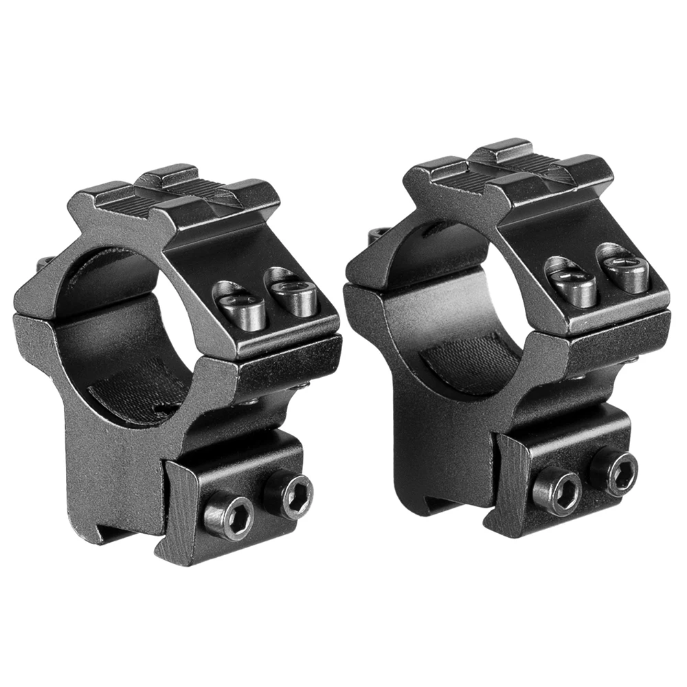 Anillos de montaje táctico para linterna 25.4/30mm riel Picatinny 20mm - imagen 2