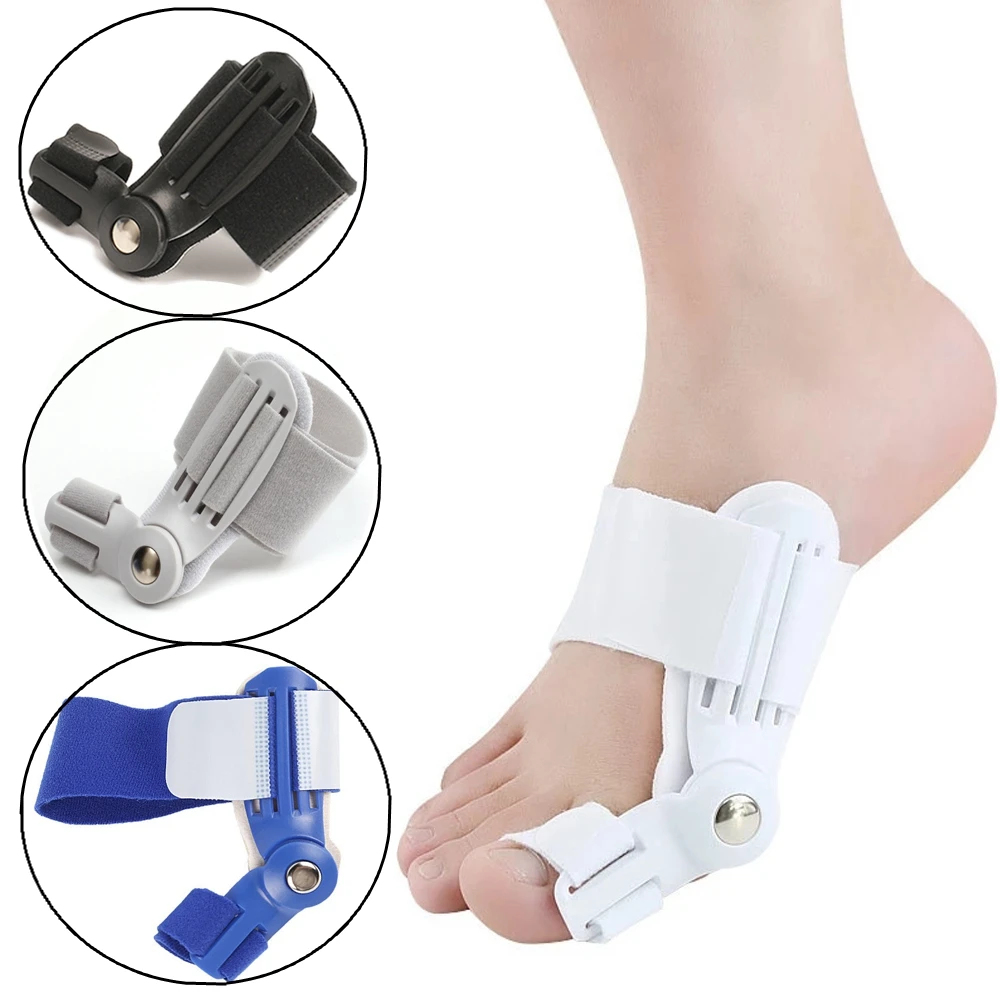 1PC Big Bone Toe Bunion Splint Straightener Corrector Toe Separator Toe Protector Relief Hallux Valgus Both Left Right Feet Used