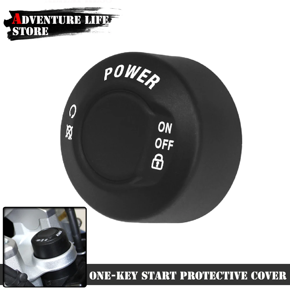 Motorcycle One-Key Start Protective Cover For BMW R1250GS R1200GS F850GS F750GS Adventure F900R R1250RT R1200RT Switch Cover 