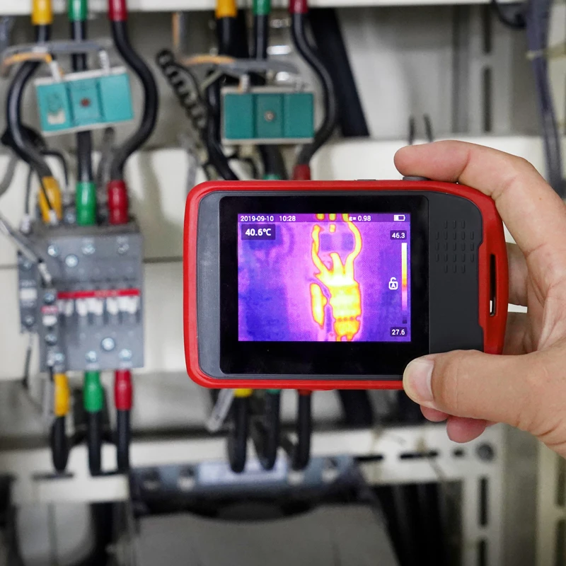 UNI-T UTi120T Pocket Capacitive Touch Thermal Imager;Circuit Board/Motor/Pipe Temperature Intelligent WIFI Detection Thermometer