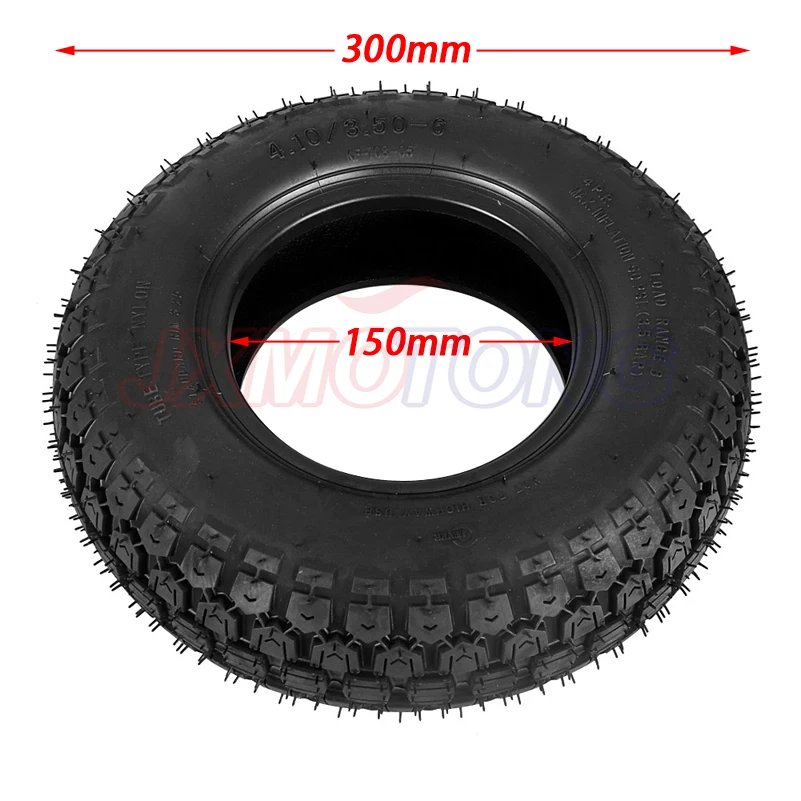 Elderly scooter tire 4.10/3.50-6 inner and outer tire electric scooter tricycle wheel 3.50-6