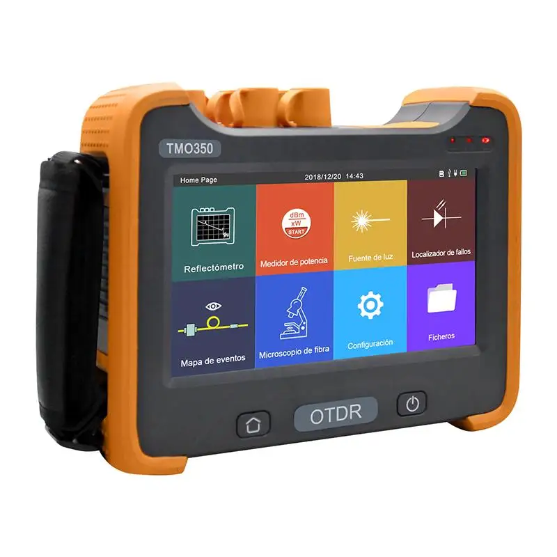 TMO350 OTDR Optical Time Domain Reflectometer 1310 1550nm 32 30dB Built-in VFL OPM OLS Red Light With FC SC ST Connect