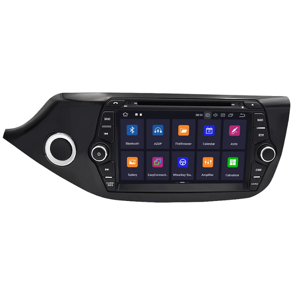 7For KIA CEED 2013-2016 Car Player GPS Navigation 128GB Android 10 Auto Radio Stereo Head Unit Audio Recorder 7Inch Auto Carplay