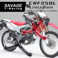 For HONDA CRF 250L Rally 250M CRF250L 2013-2019 Motorcycle Brake Clutch Levers Accessories CNC Pivot Dirt Bike Handle CRF250