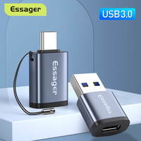 Essager USB 3.0 Type C OTG Adapter Micro USB Microusb To Type-C USB-C Converter USBC Connector For Macbook Xiaomi mi Samsung S20