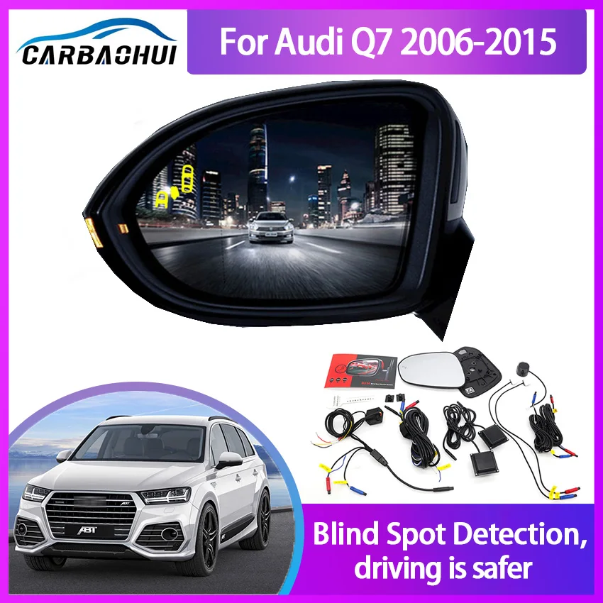 Millimeter Wave Radar Blind Spot Monitoring BSA BSD BSM for Audi Q7 2006-2015 Assist Driving Parallel Safety Lane Change Assist