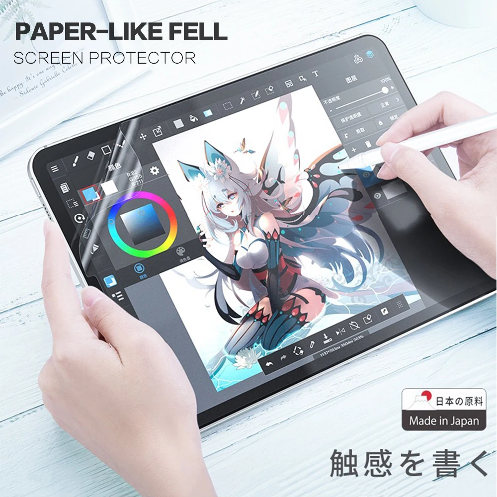 Like Writing On The Paper Screen Protector Film For Samsung Galaxy Tab S6 Lite 10.4'' 2020 SM-P610 P615 Matte PET Painting Write