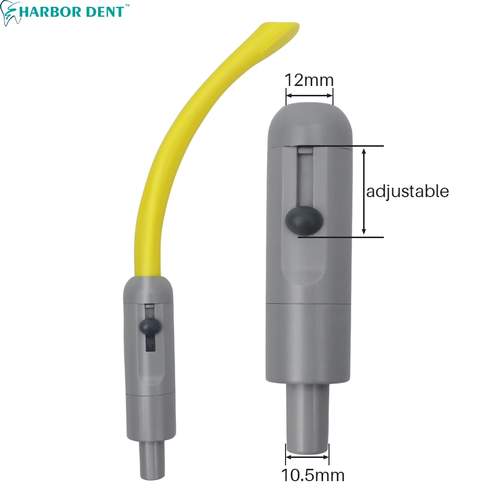 Końcówki do silne ssanie dentystycznej w autoklawie, końcówki do ewakuacji kaczodziobów dentystycznych, końcówki do śliny