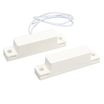 알람 도어 센서 스위치, 유선 도어 센서 도난 방지 알람, 일반적으로 열림, 평상시 닫힘, 나무 문 및 창문에 적합