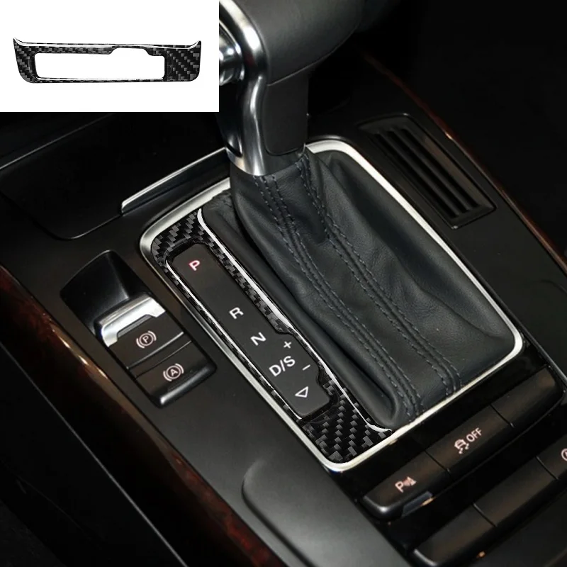 

Carbon Fiber Center Control Shift Panel Sticker Fit For Audi A4 B8 2008 2011 2012 Q5 A5 2009 2013 2015 2017 Interior Accessories