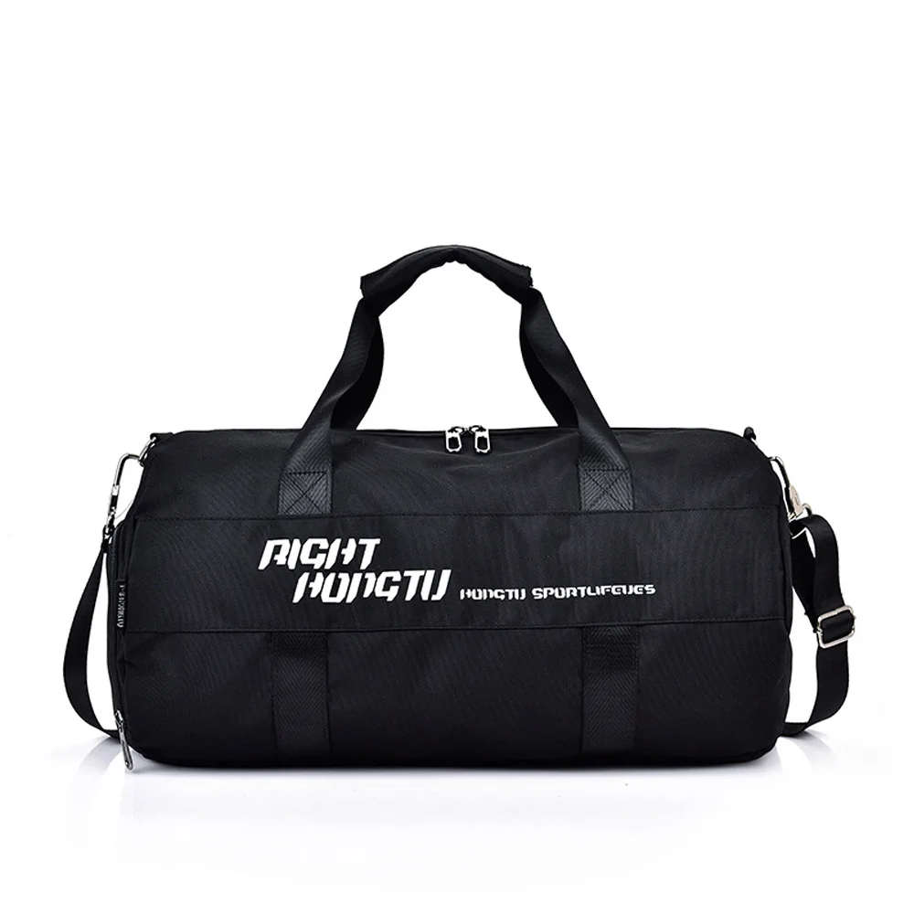 Sports Fitness Travel Handbag Dry And Wet Waterproof With Shoes Pocket Training Yoga Mat Storage Men Women Gym Sporttas Bag