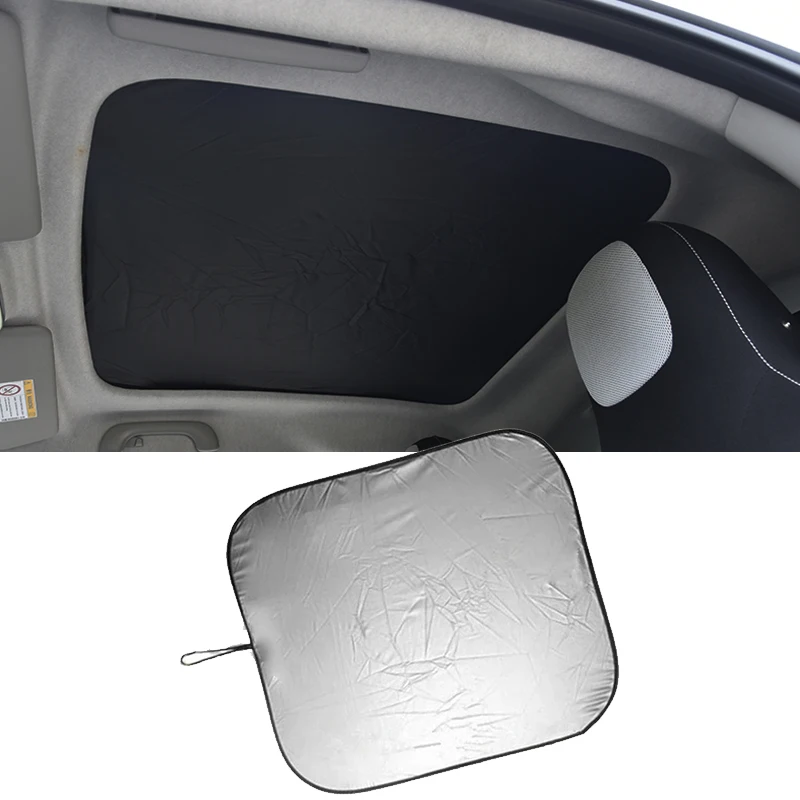 

For Smart Fortwo 451 453 2009-2020 Glass Sunroof Sun Shade Net Car Roof Sunshade Cover Sunblind Sun Protection for Car Fortwo