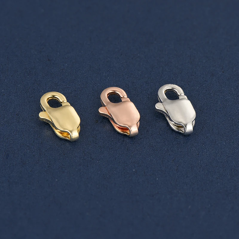 Sinya 18k Gold Lobster Clasp Au750 Necklace Chain Connector Fine Jewelry DIY Accessories High Quality On Sale