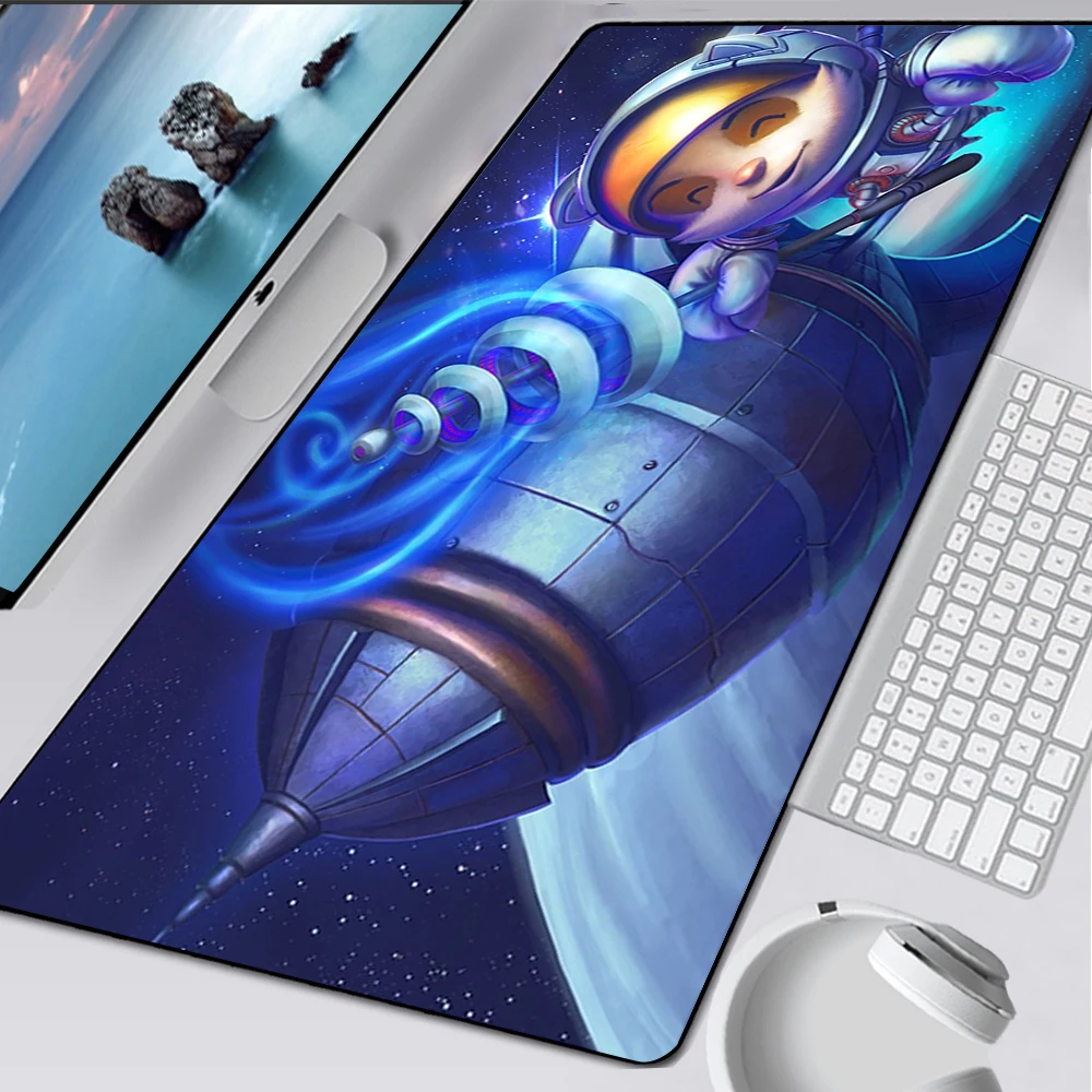 Large Gaming Mouse Pad Computer Mousepad PC Gamer Mouse Mat Laptop Mausepad League of Legends Teemo Carpet Keyboard Mat Desk Pad