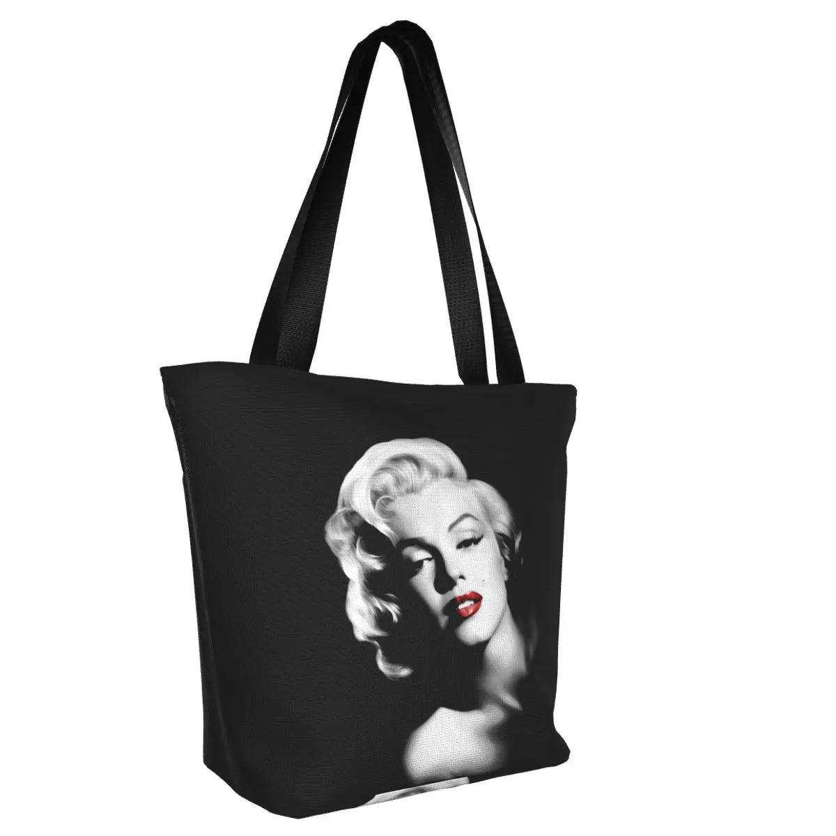 Marilyn Monroe Shopping Bag Pano Estético Bolsa Outdoor Moda Feminina Sacos