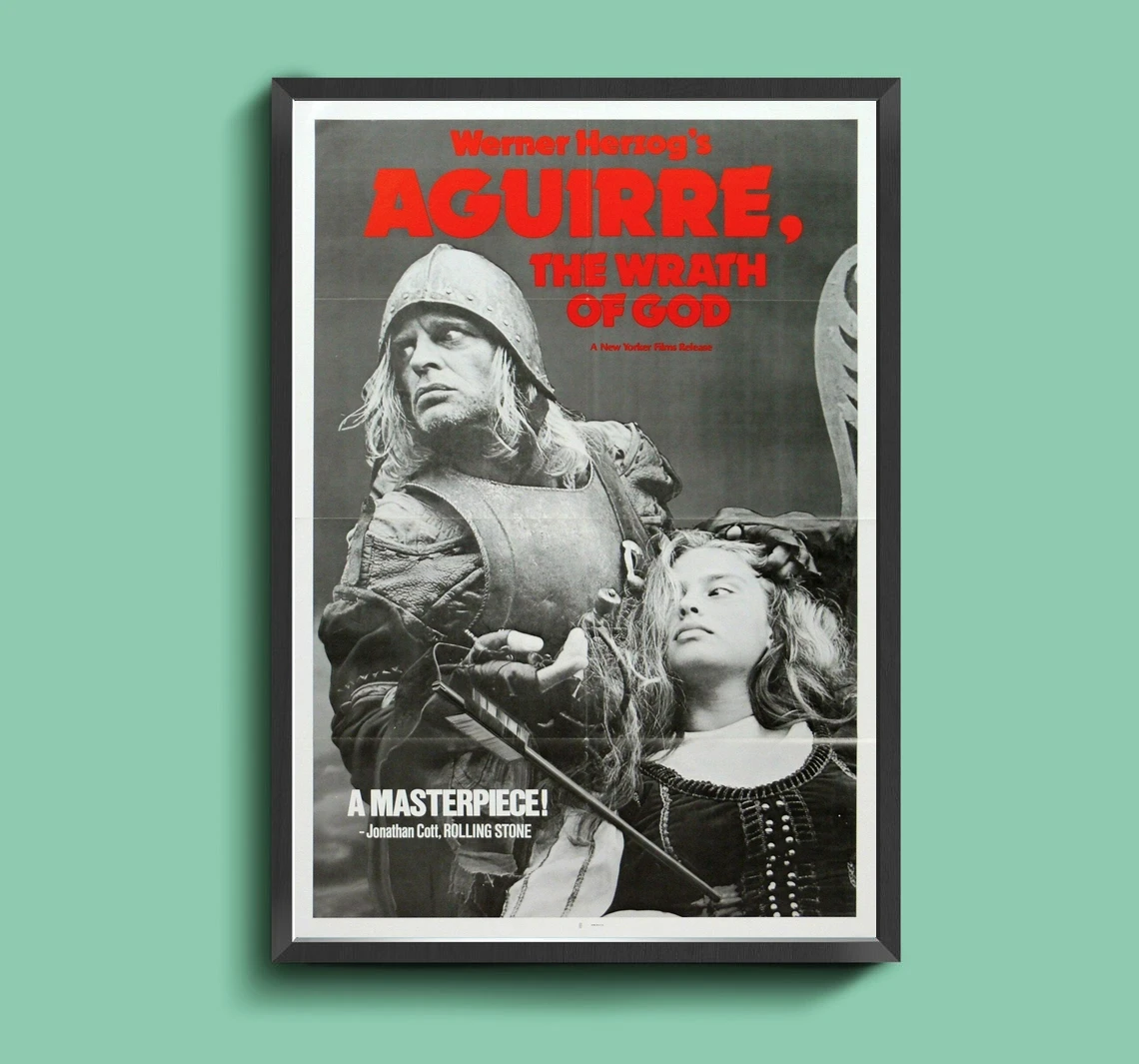 Aguirre, the Wrath of God Movie Canvas Poster Home Wall Painting Decoration (No Frame)