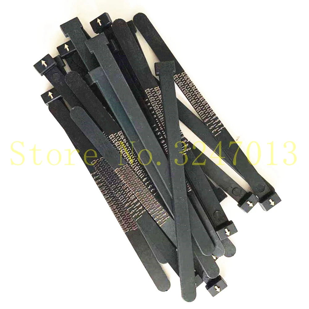 100PCS/BAG 1-33 HK Black Multisizer  Finger Gauge Sizer