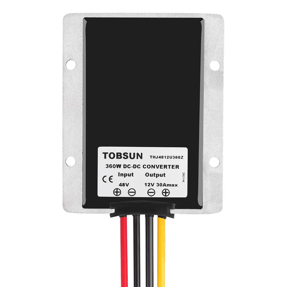 48V to 12V 13.8V 24V 30A 720W Voltage Regulator DC DC Converter Transformer Step Down Buck Module Power Supply for LED Car Solar