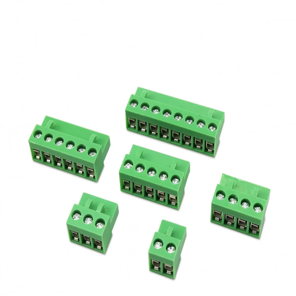 100PCS HT 3,96 K HT 3,96 V HT396R 2P ~ 12P PCB TERMINAL BlOCK PITCH 3,96mm 2PIN ~ 12PIN GRÜN VERDRAHTUNG TERMINAL PHOENIX DEGSON KEFA